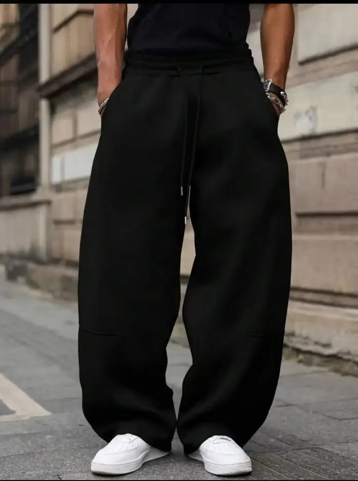 Pantalon de jogging pour homme style américain, coupe droite, décontracté, streetwear, pour homme et