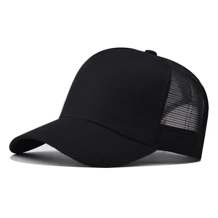 Casquette de Baseball pour adulte, visière en filet, peu profonde, incurvée, unisexe, d'été, respira