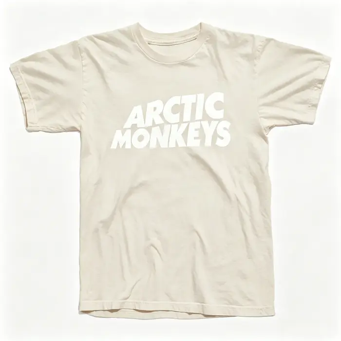 T-shirt graphique pour homme Rock Band Arctic Monkeys, collection 2026, nouveau t-shirt oversize pou