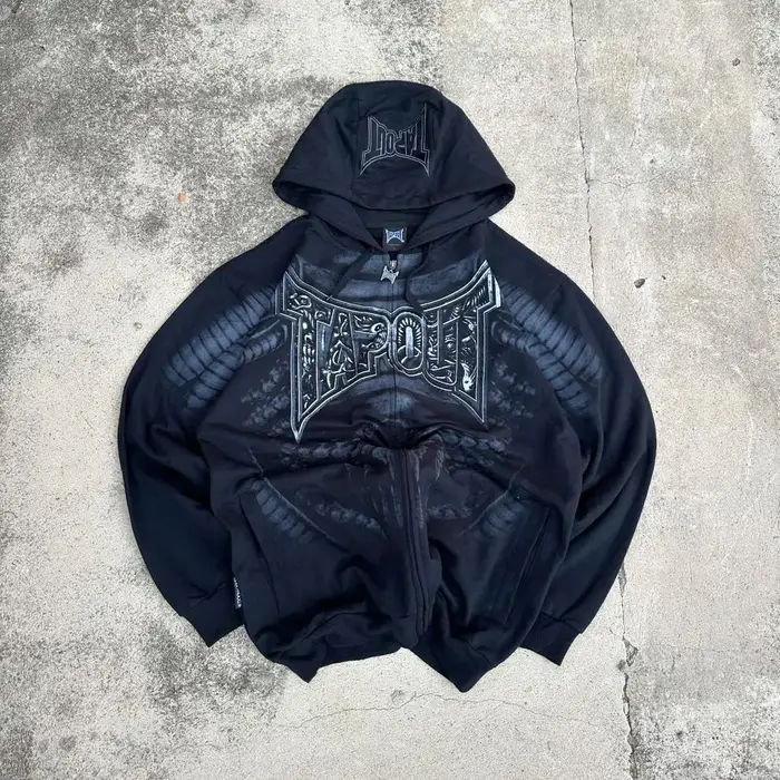 Sweat à capuche graphique à manches longues pour femmes