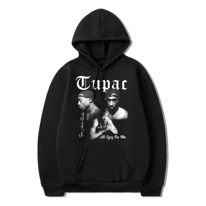 Rappeur Tupac 2pac sweat à capuche hommes femmes vêtements