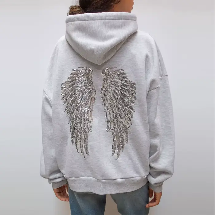 Sweat-shirt à capuche créatif à la mode