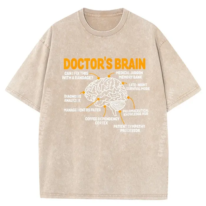 T-shirt pour hommes, drôle et sarcastique, pour étudiants en médecine, médecins, 100 ℅   Tops et t-s