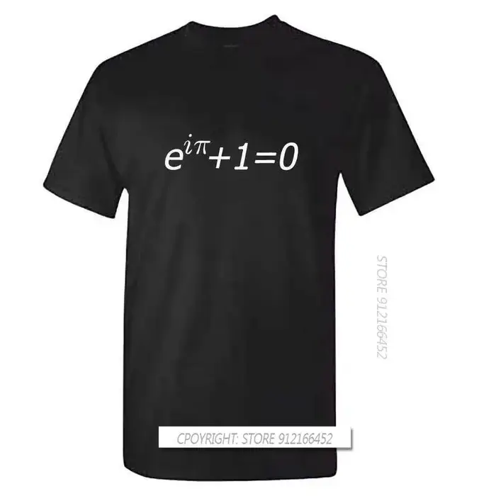 T-shirt unisexe pour hommes, à la mode, équation d'identité, Science, Maths, physique