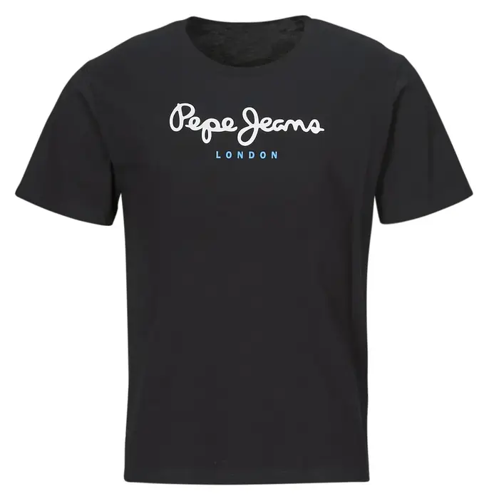 Pepe Jeans London Logo T-shirt d'été à manches courtes pour hommes et enfants, mode populaire, hauts