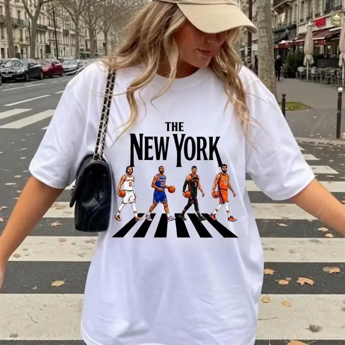T-shirt de basketball New York Knicks – Cadeau pour les fans – Collection été 2026 – Vêtements de sport décontractés en coton pour hommes et femmes – Style Y2K