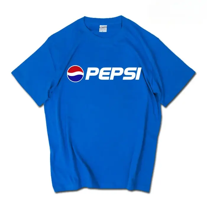 Nouveau T-shirt tendance été 2026 de marque INS, collection Pepsi Cola et Sprite Coca-Cola, en coton