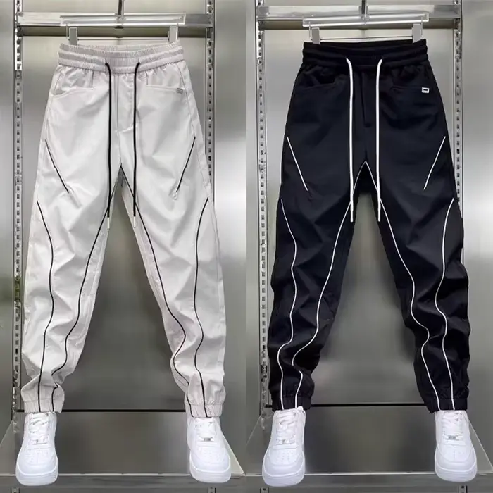 Nouveaux hommes Joggers pantalons de survêtement été pantalon Cargo décontracté entraînement course Gym Fitness