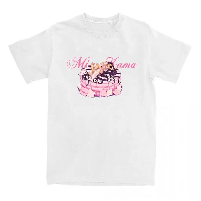 Paloma Mami T-shirt à manches courtes été coton t-shirts mode chanteur impression graphique T-shirt 