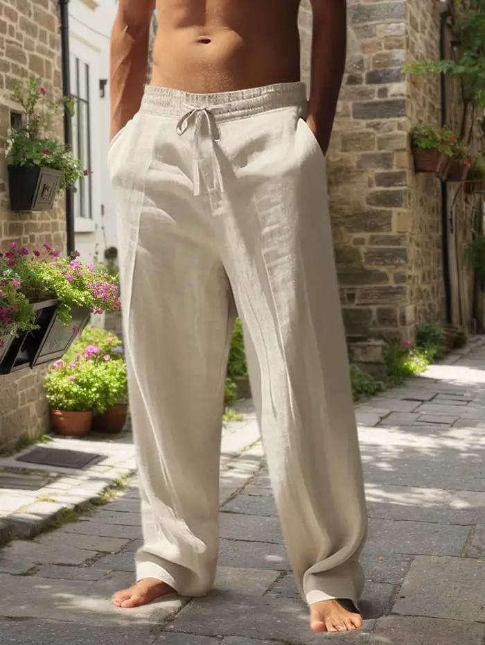 Nouveau pantalon de plage pour homme - Polyvalent au quotidien, loisirs en plein air, fitness, textu
