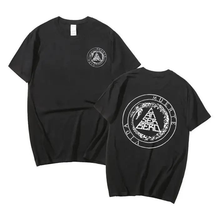 T-shirt imprimé graphique Canserbero Vida pour hommes et femmes