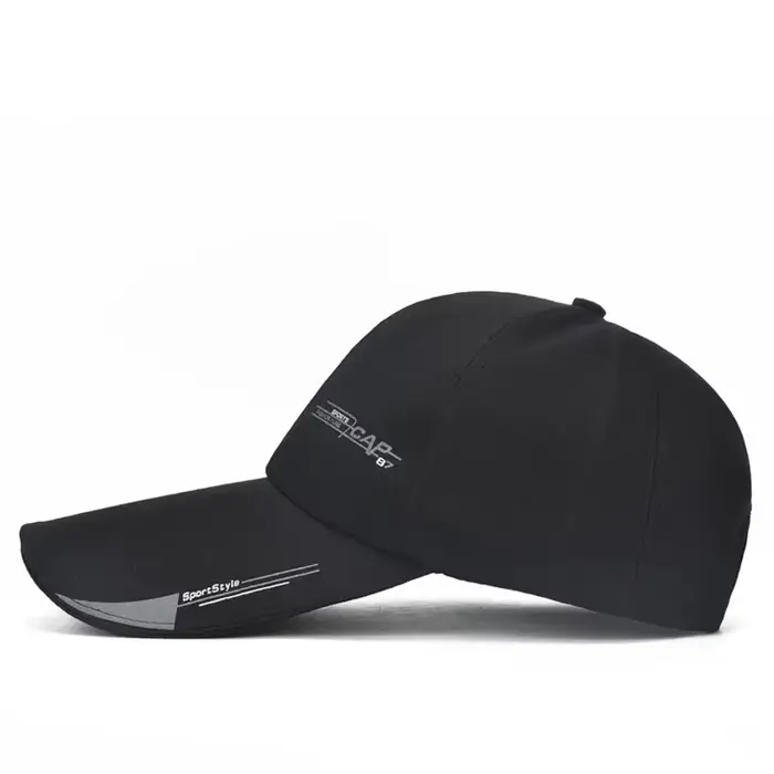 Casquette de sport pour homme, style baseball, pour la pêche et les activités de plein air, avec vis
