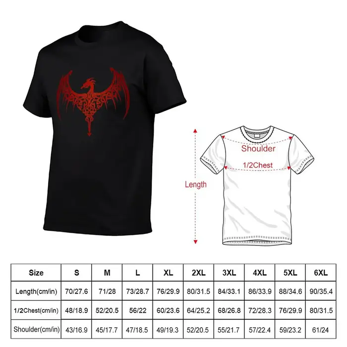 T-Shirt Celtic Dragon pour homme