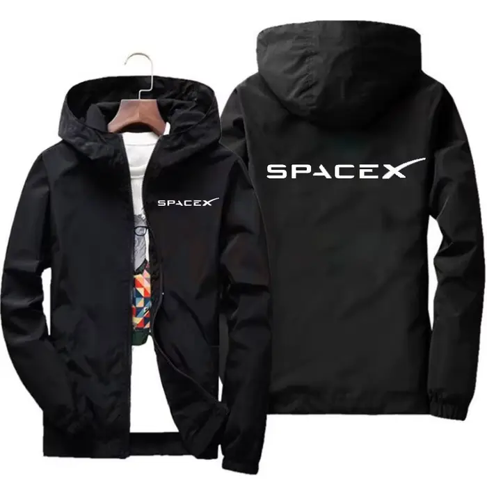 Sweats à capuche avec logo SpaceX Space X pour hommes