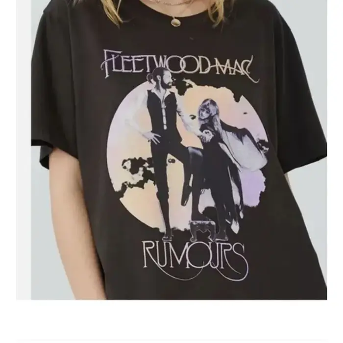 T-shirt à motif Floral Fleetwood Mac pour hommes