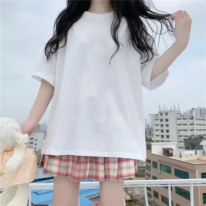 T-shirt manches courtes homme, streetwear, hip-hop, Harajuku, japonais, oke ji, poisson drôle imprim