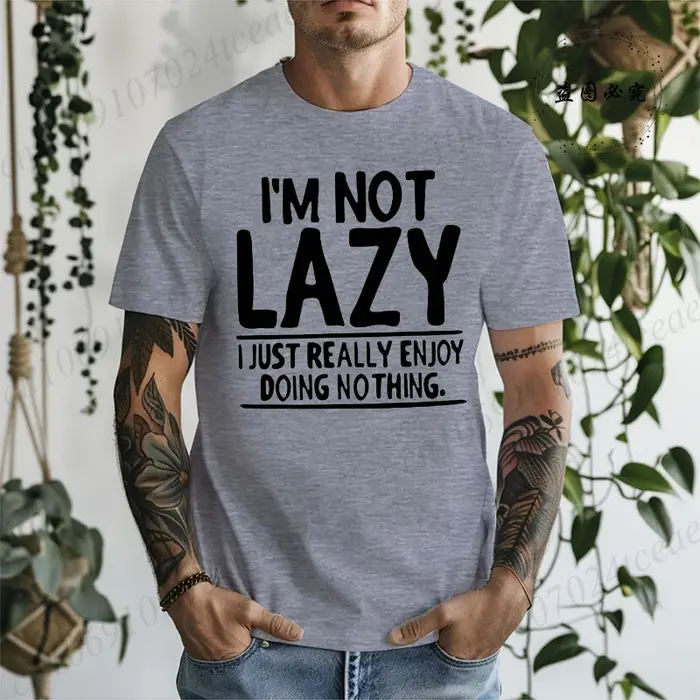 T-shirts imprimés « J'AI PAS LA TROUDE DE LA PARESSONETÉE