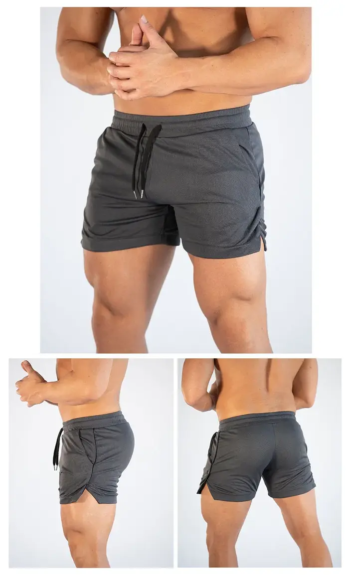 Short de Fitness d'été pour hommes, Short de sport, pantalons courts, course à pied, randonnée, vête