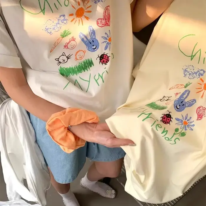T-shirt à manches courtes pour femmes