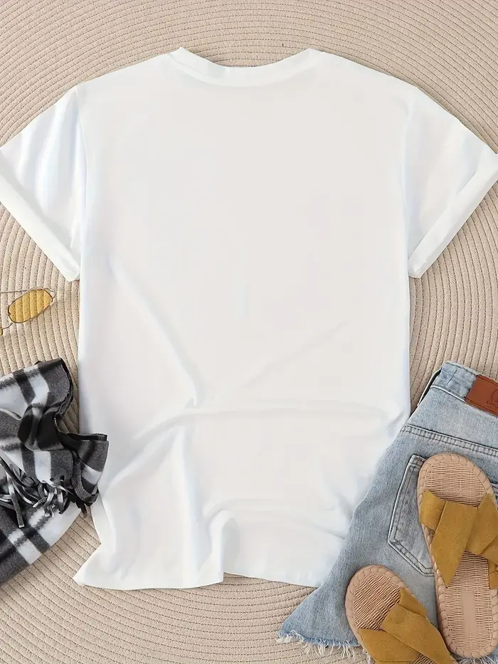 T-shirt pour femme à manches courtes