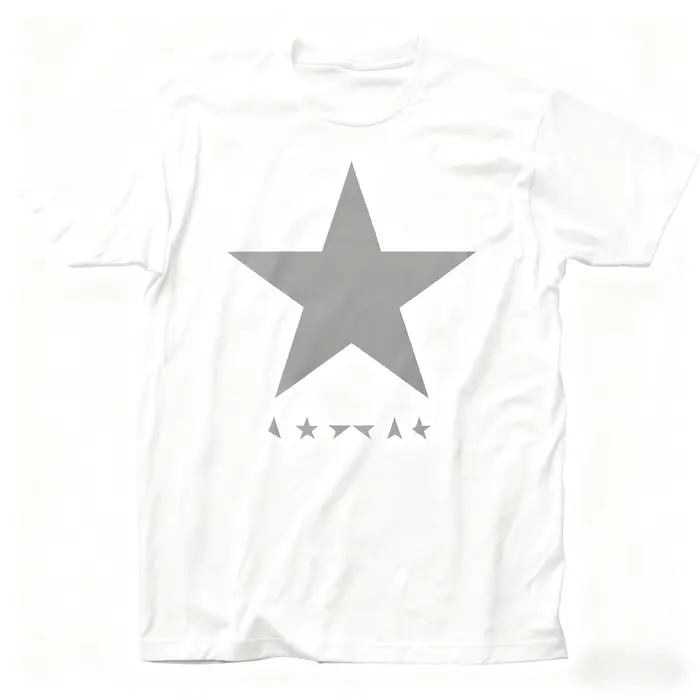 T-shirt David Bowie Blackstar pour hommes, sous licence, groupe de Rock N Roll, musique, nouveau, no