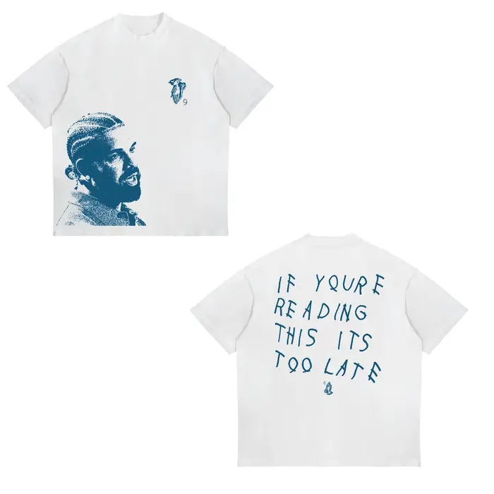 T-shirt unisexe vintage imprimé Drizzy Drake