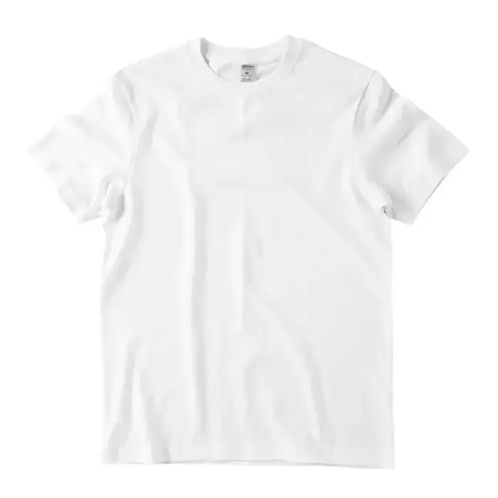 T-shirt à Manches Courtes pour Homme et Femme, 100% Coton, Solide, Tendance, Loisirs, Noir, Blanc, G