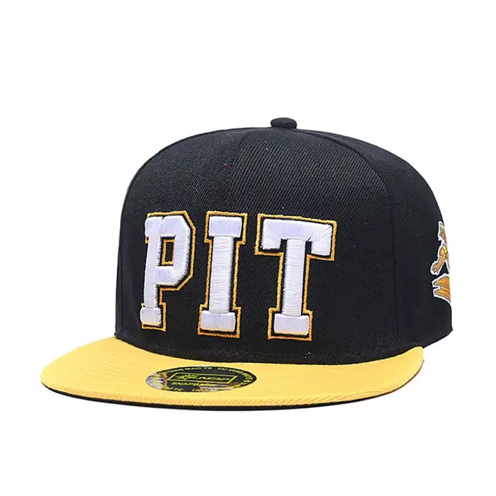 Casquettes Snapback Marque CHARLOTTE CAP Bleu Hip Hop Garçon Basketball Sport Casquette