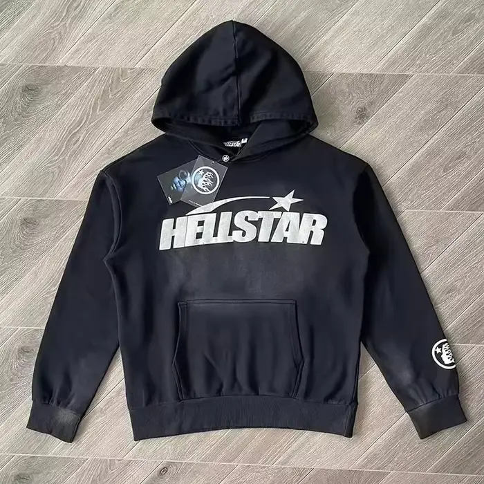 Sweat à capuche HS Uniform Big Logo Wash Water Heavy Industry
