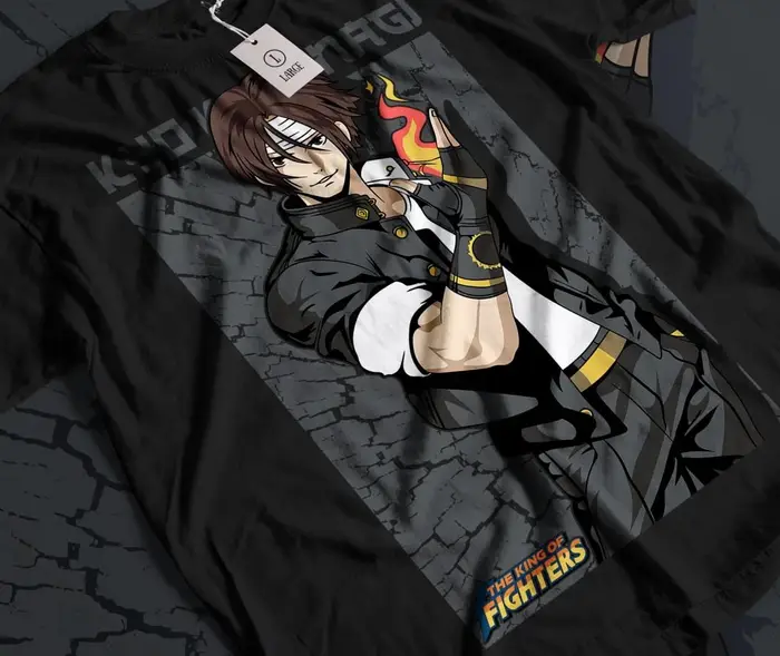 KOF2002 Kof 2k2 personnage sélectionné Premium T-shirt pour hommes et femmes été pur coton décontrac