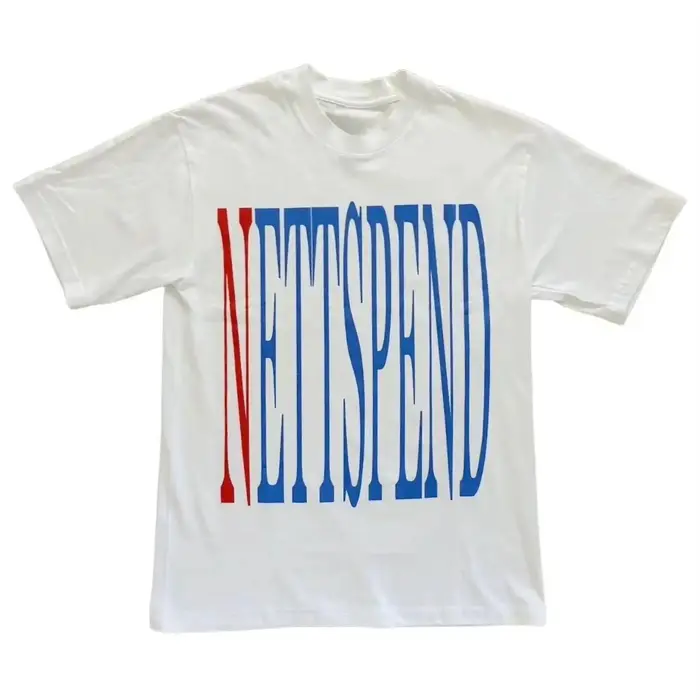 Nettspend Invert Tour T-Shirts Hip Hop Skateboard rue pur coton T-Shirts automne et hiver vêtements 