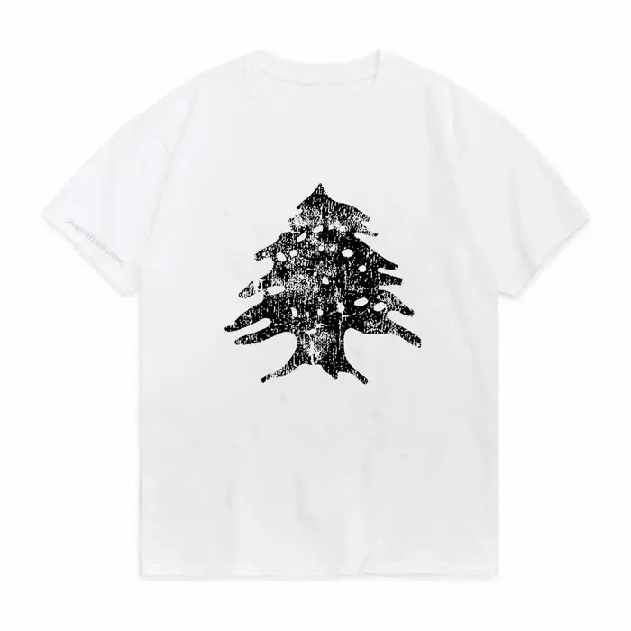 T-shirt LEBANON Harajuku, imprimé graphique d'été, en coton, drapeau national, République du Liban, 