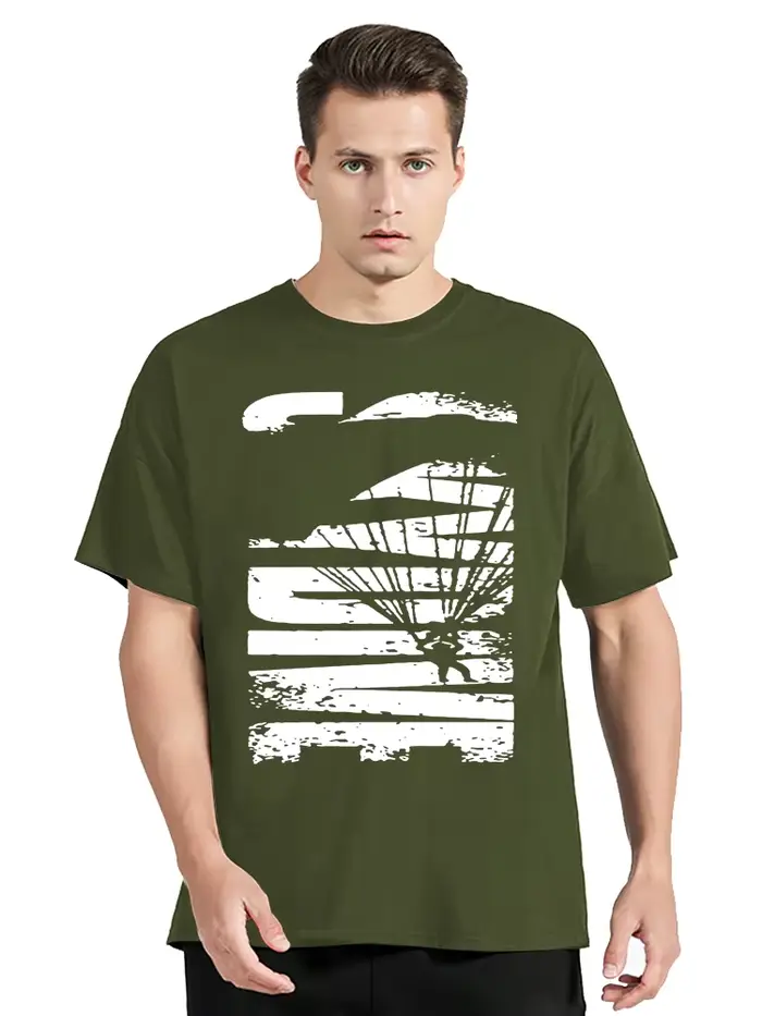T-shirt col rond unisexe