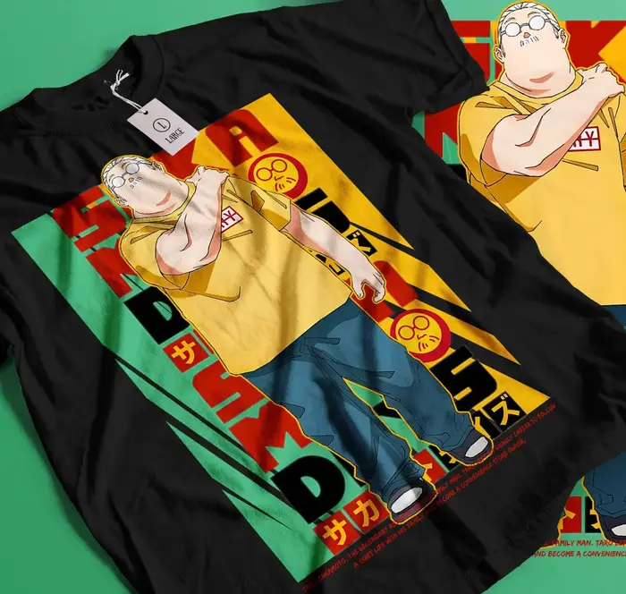 Sakamoto jours Taro Sakamoto T-Shirt Anime Nagumo Sakamoto jours chemise toutes tailles338