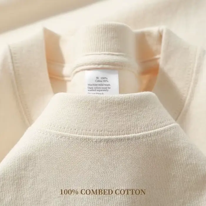 T-shirt Homme Vert Forêt Robuste 400 grammes Coton Pur Américain Manches Courtes Été Décontracté Hau