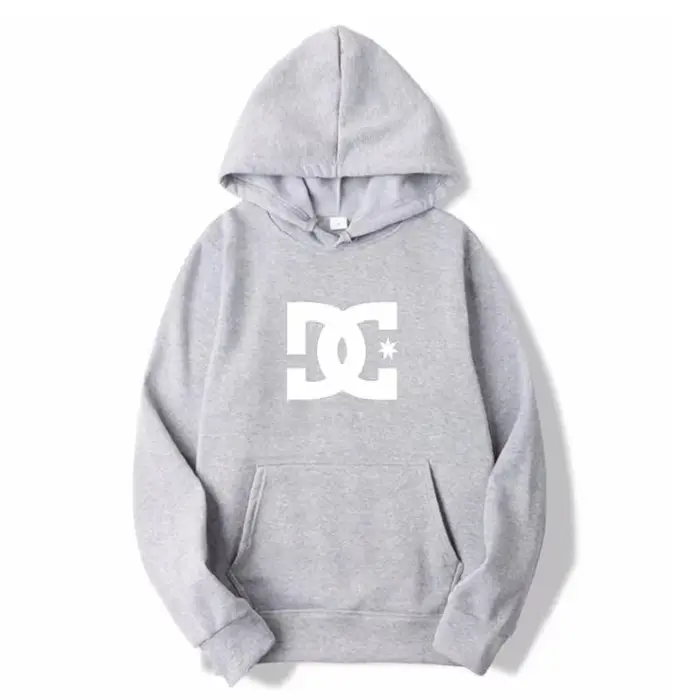 DC Letter Sweat à capuche pour hommes et femmes Mode Simple