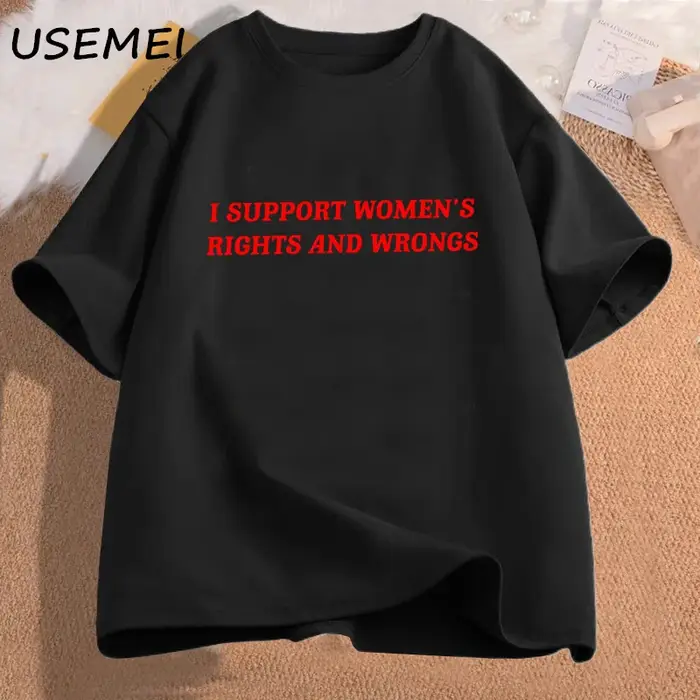 T-shirt manches courtes femme et homme, streetwear, humoristique et concepiste, en coton, de haute q