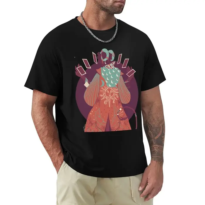 Mollymauk! T-shirt de travail basique à manches courtes