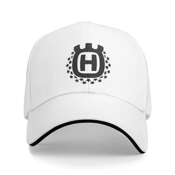 Casquette de baseball d'été imprimée Husqvarna, style hippie, personnalisable, casquette de camionne