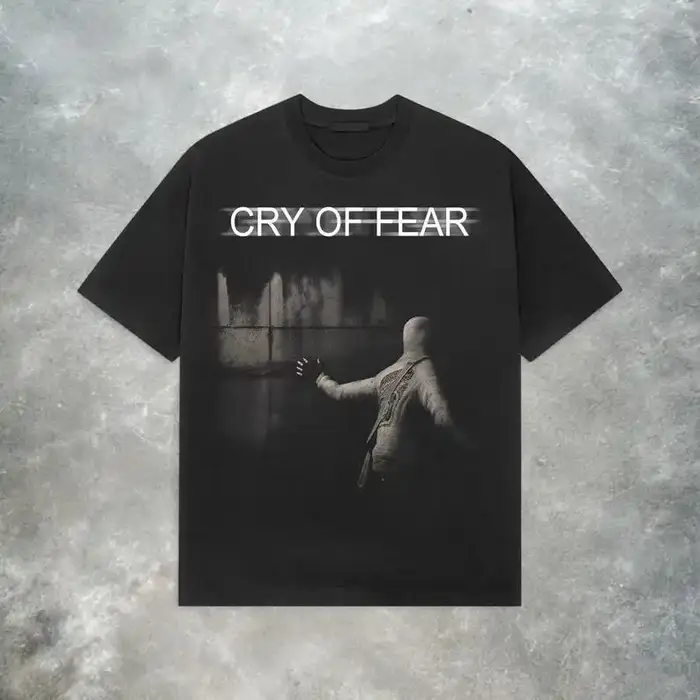 T-shirt Cry of Fear, vêtements pour toute l'année, vêtements de caractère, grande taille, unisexe, n