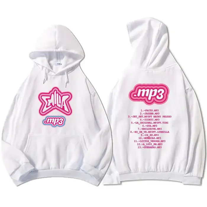 Hommes vêtements MP3 Emilia Mernes sweats à capuche impression graphique sweats hiver décontracté à 
