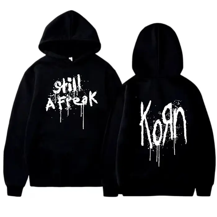 Korn Music-Pull gothique en métal vintage pour hommes