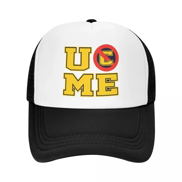 Casquette de camionneur personnalisée C-Cena John U Cant See Me pour femmes et hommes, casquette de 