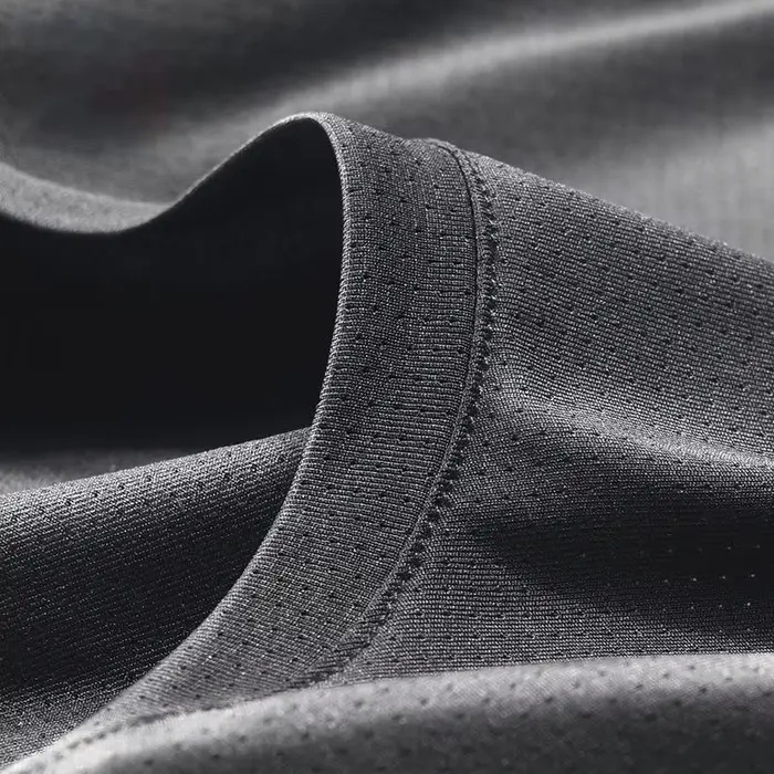 T-shirt à manches courtes en maille verte pour hommes