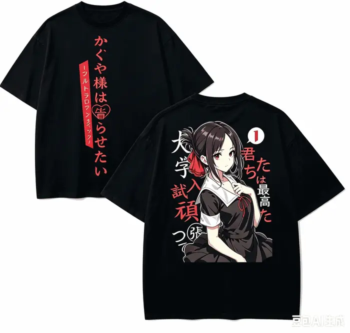 T-shirt Kaguya-sama Love Is War pour les amateurs d'anime