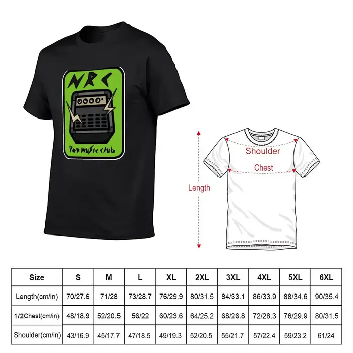 T-Shirt Vintage Surdimensionné pour Homme