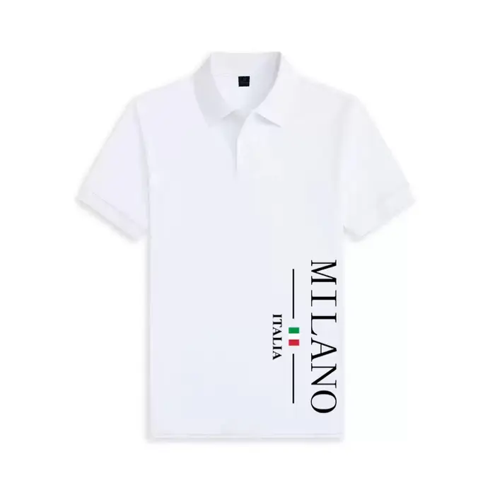 Polo homme Milan, nouveau design imprimé