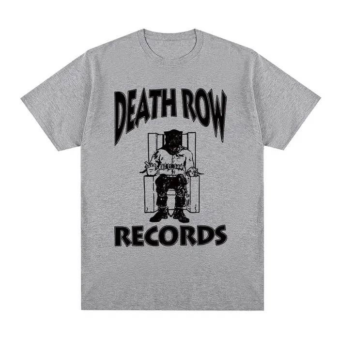 NucleoDeath Records Tupac 2pac Dre R.biosP-T-shirt d'été en coton pour hommes, nouvelle volatilité, 