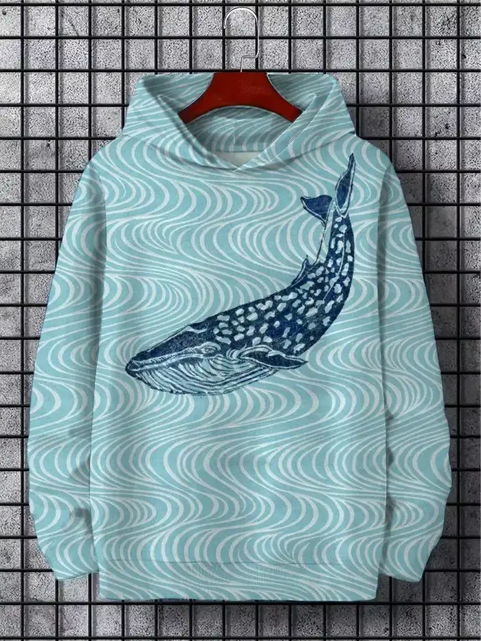 Sweat à capuche amusant pour hommes, mode japonaise Harajuku, décontracté y2k, automne et hiver, mot