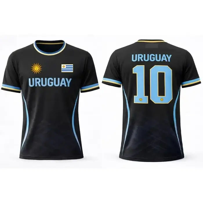 T-shirt imprimé soleil uruguayen